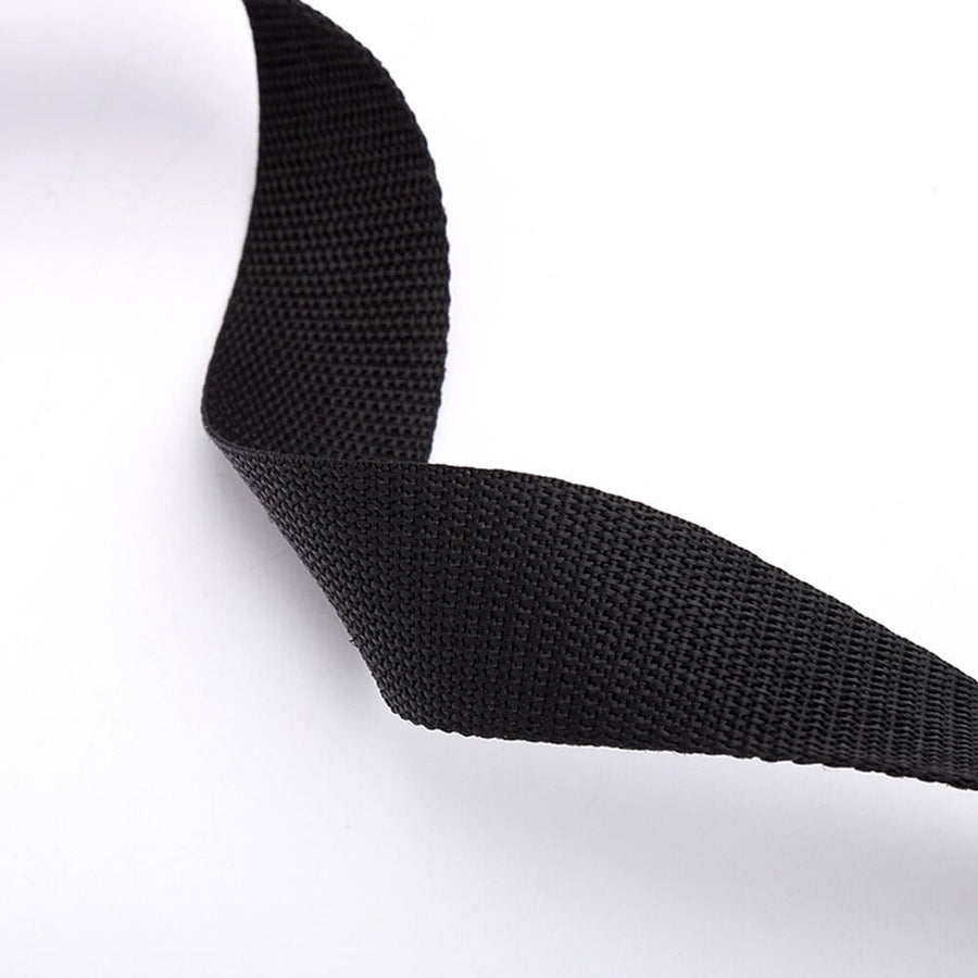 10-Pack Adjustable Black Travel Luggage Straps, Baggage Packing Belts to Secure Suitcases and Bags