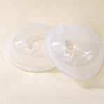 2-Pack Leakproof Silicone Collector Shells Pads for Comfortable and Convenient Breastfeeding Moms