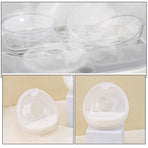 2-Pack Leakproof Silicone Collector Shells Pads for Comfortable and Convenient Breastfeeding Moms