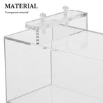 Auto Refill Acrylic Fish Tank with Stable Water Level Transparent