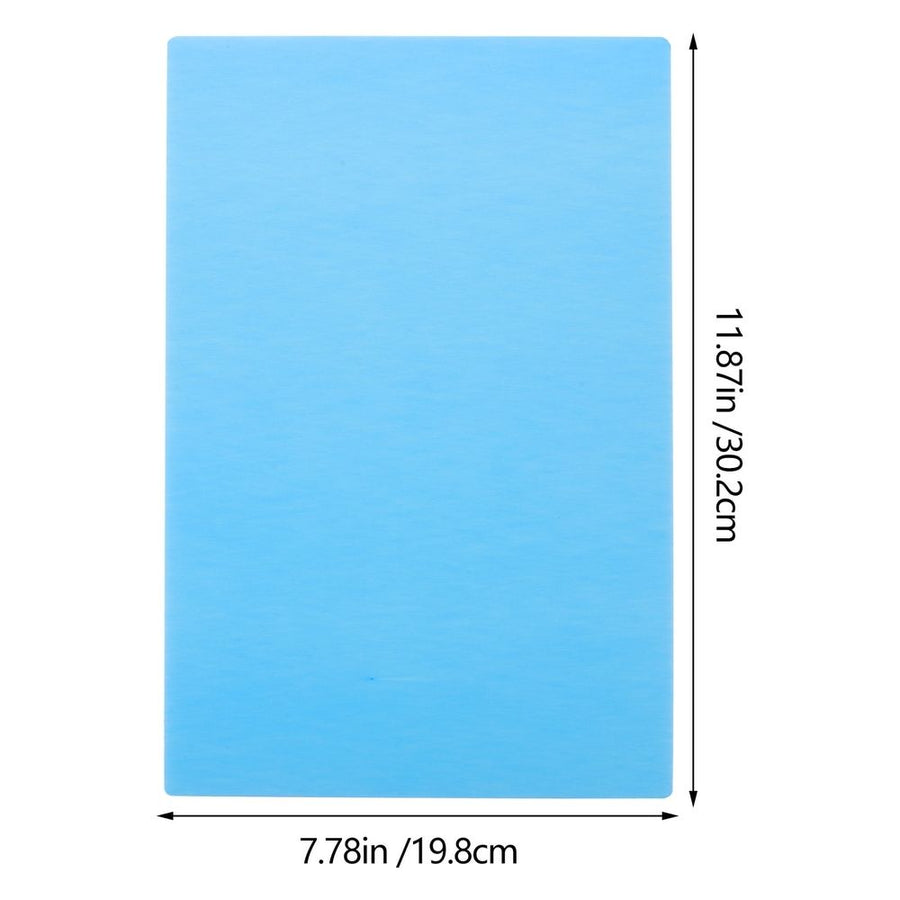 Foam Board Sheets Blue PVC Coated for DIY Crafts and Projects 10Pcs