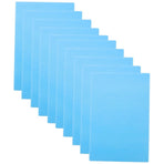 Foam Board Sheets Blue PVC Coated for DIY Crafts and Projects 10Pcs