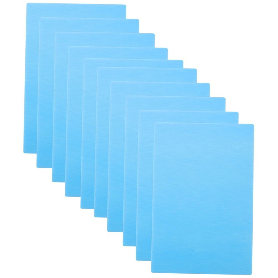 Foam Board Sheets Blue PVC Coated for DIY Crafts and Projects 10Pcs