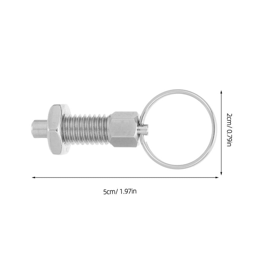 2-Pack Stainless Steel Spring Knob Pull Pins, Spring-Loaded Plungers for Accurate Adjustment and Quick Installation