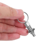 2-Pack Stainless Steel Spring Knob Pull Pins, Spring-Loaded Plungers for Accurate Adjustment and Quick Installation