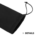 Oxford Cloth Baseball Bat Bag Black Lightweight for Storage Versatile Carry 2Pcs