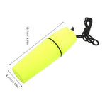 2Pcs Portable Waterproof Dry Box Yellow Watertight Case for Kayaking and Surfing