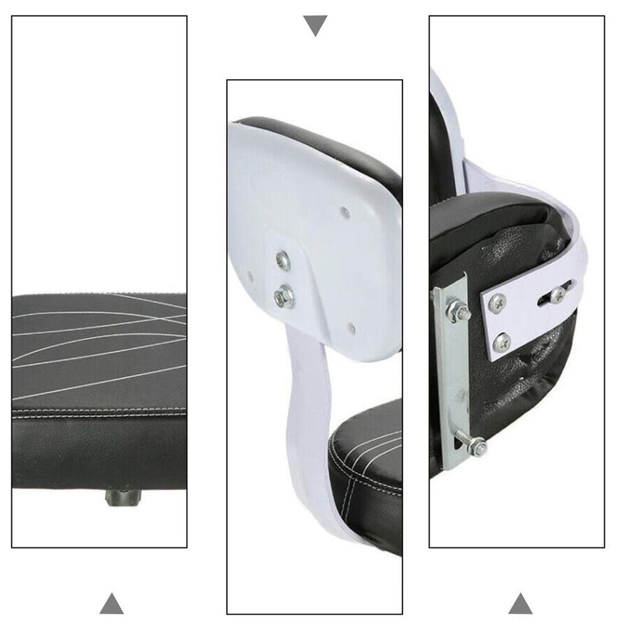 1Pack Backrest Cushion Easy to Clean Black for Bicycle Riders