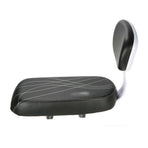 1Pack Backrest Cushion Easy to Clean Black for Bicycle Riders