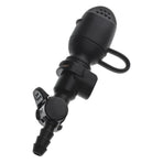 Hydration Bladder Mouthpiece Black Silicone High-Flow Antifreeze Valve Detachable Dust Cover
