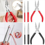 Wire Looping Tool Wire Looping Mandrel and 6 in 1 Bail Making Plier for Jewelry Wire Wrapping and Ju Black Metal
