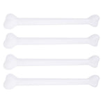 4PCS Fake Prop Decoration White Bone Plastic Party Decor