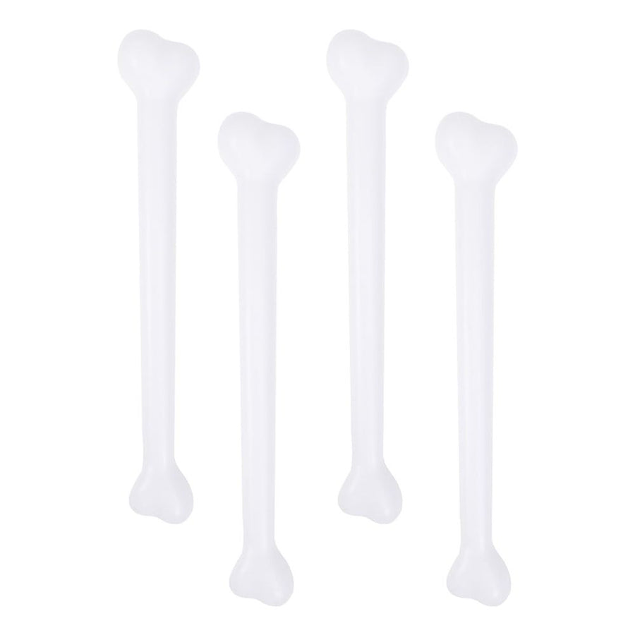 4PCS Fake Prop Decoration White Bone Plastic Party Decor