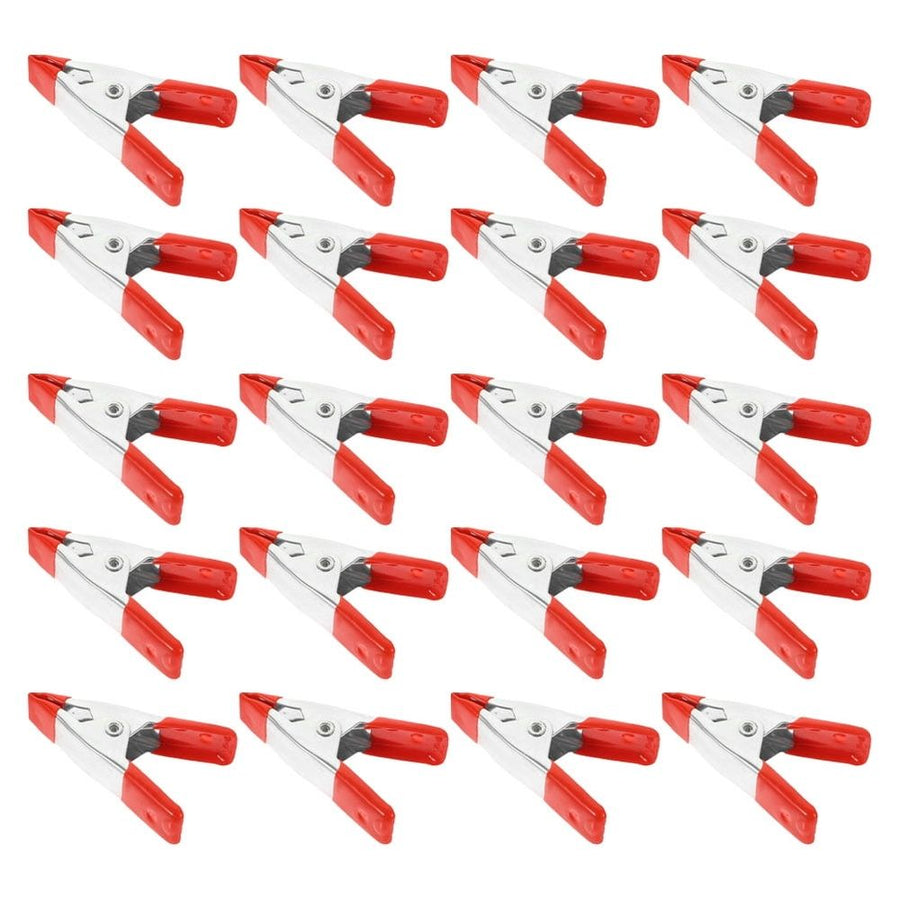 Durable Red Metal Clamps for Lamp - Strong Grip and Wide Application