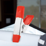 Durable Red Metal Clamps for Lamp - Strong Grip and Wide Application