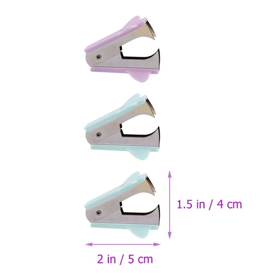 Staple Puller Remover 4pcs Aluminum Alloy Simple Design Home Supply