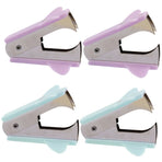 Staple Puller Remover 4pcs Aluminum Alloy Simple Design Home Supply