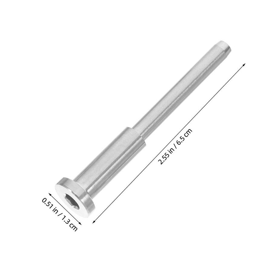 Invisible Cable Railing Kit Stainless Steel Threaded Stud Tensioner Plated Silver 6Pcs