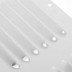 Durable Stainless Steel Air Vent Cover, Plated Silver, Energy Efficient and Easy to Install