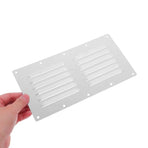 Durable Stainless Steel Air Vent Cover, Plated Silver, Energy Efficient and Easy to Install
