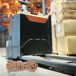 Truck Packing Rope Light Brown Jute Extended Length Versatile Use