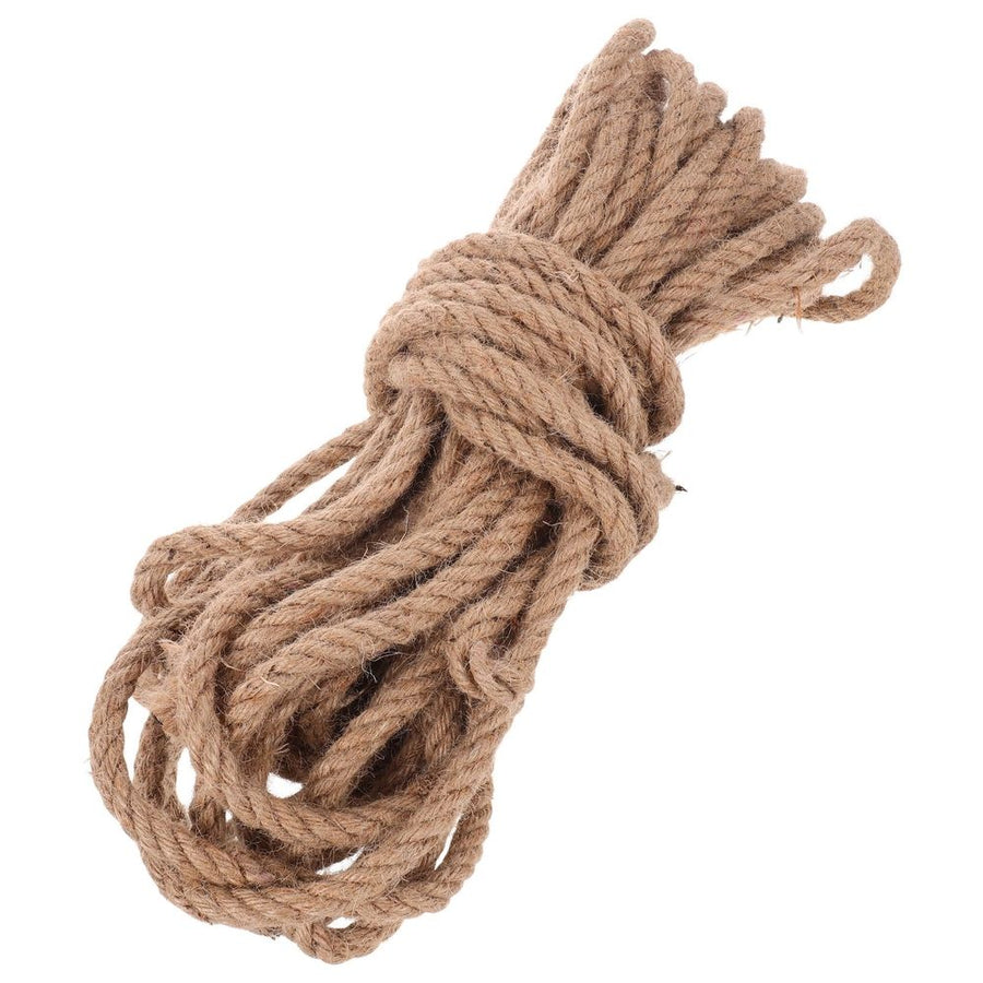 Truck Packing Rope Light Brown Jute Extended Length Versatile Use