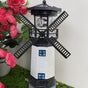 3Sets Durable Plastic Garden Windmill Blades Waterproof Design for Outdoor Decoration