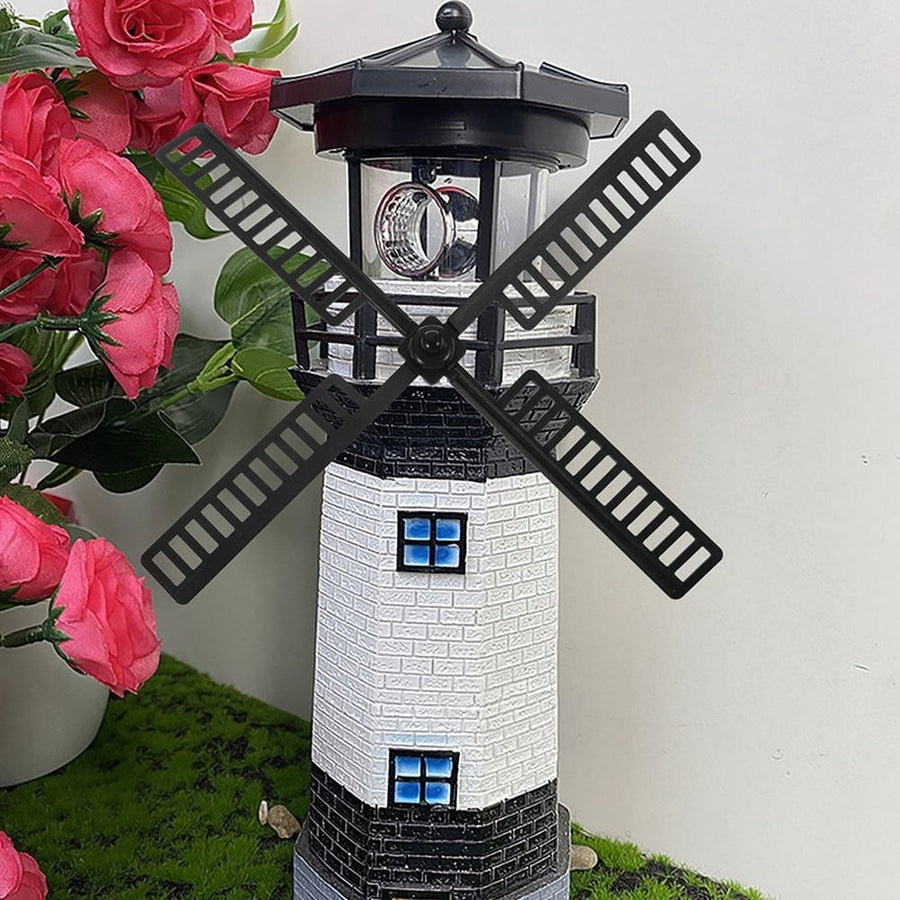 3Sets Durable Plastic Garden Windmill Blades Waterproof Design for Outdoor Decoration