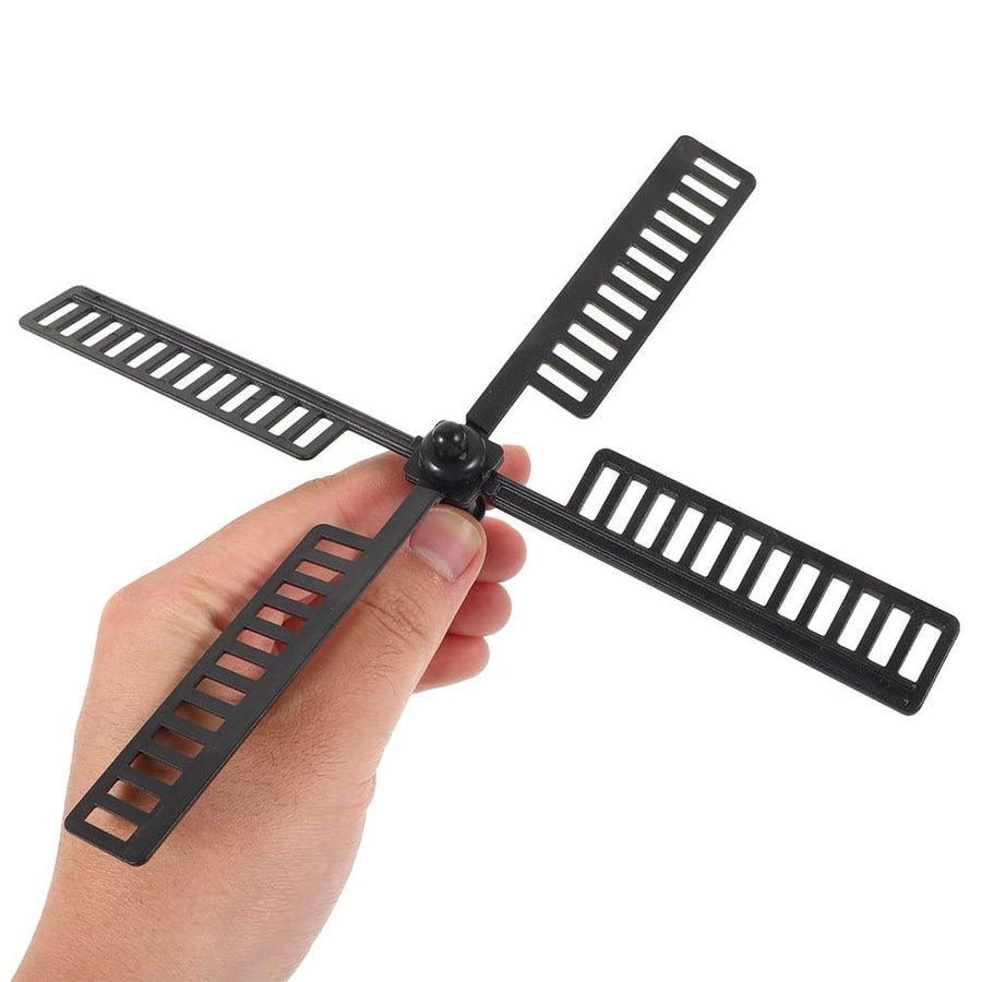 3Sets Durable Plastic Garden Windmill Blades Waterproof Design for Outdoor Decoration