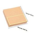 Golden Iridescent Place Cards for Writing - High-Class, Simple, and Practical