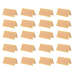 Golden Iridescent Place Cards for Writing - High-Class, Simple, and Practical
