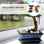 10pcs Volcanic Eruption Model Ornaments Plastic Decoration for Home Decor Friends