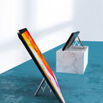 Foldable Kickstand Aluminum Alloy Adhesive Back Stand Multifunctional for Tablet ( )