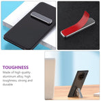 Foldable Kickstand Aluminum Alloy Adhesive Back Stand Multifunctional for Tablet ( )