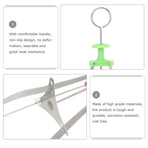 5Pcs Stainless Steel Hot Plate Grippers Heat Resistant Bowl Clamps