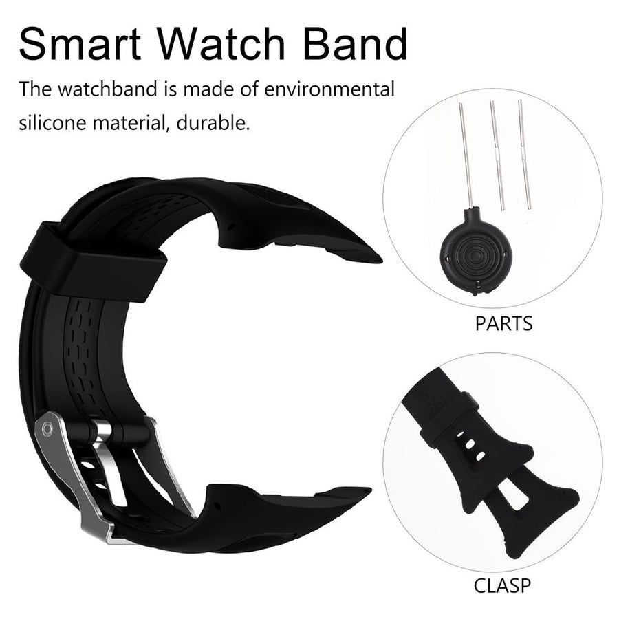 Silicone Replacement Smart Watch Band Compatible with  10 15 Fitness Strap