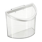 No-Drill Wall Mount Trash Can, Minimalist Hanging Waste Basket, Space-Saving Garbage Bin for Kitchen Bathroom Laundry Bedroom