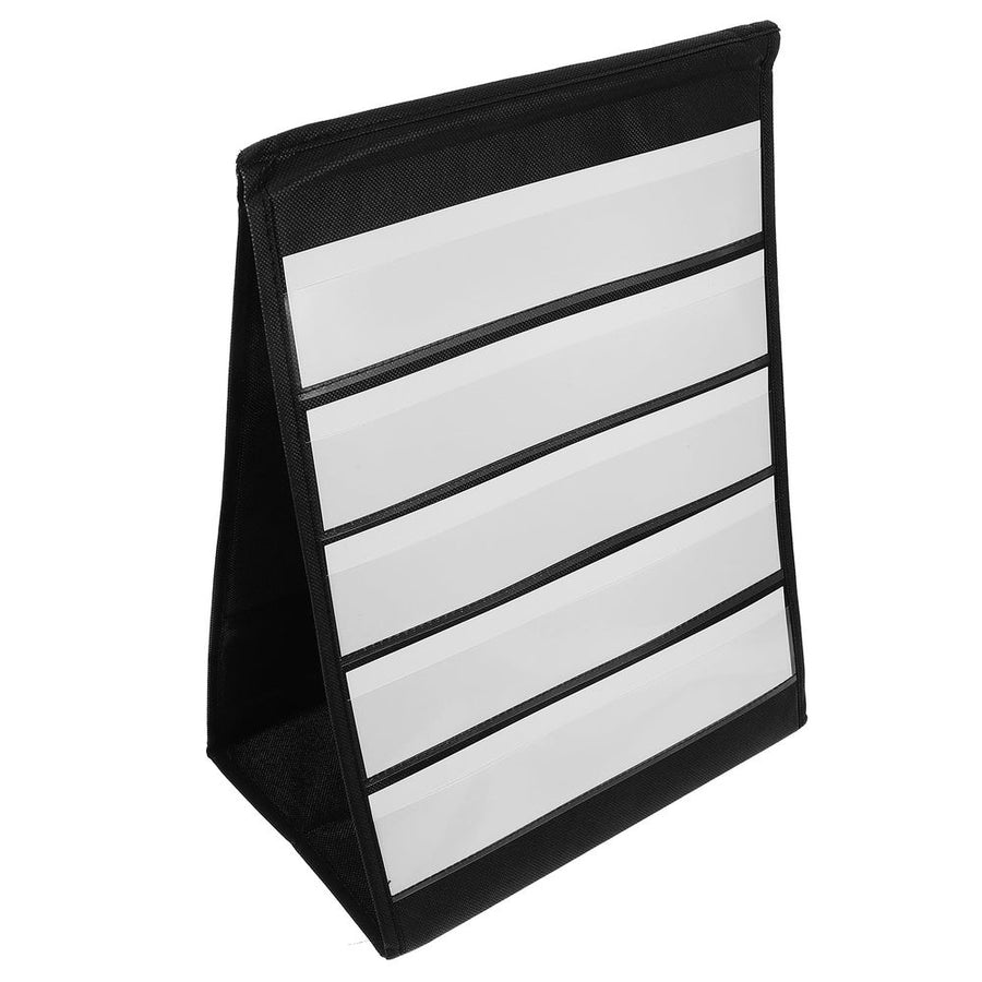 Double-Sided Pocket Chart for Classroom Organization and Learning, Versatile Educational Tool for Teachers and Students