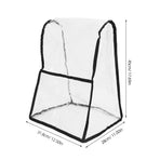 Clear PVC Stand Mixer Cover Protector for Kitchen Appliances, and Splash Resistant