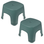 2-Pack Plastic Bathroom Step Stool for , Nonslip Footrest Stool for Kids’ Home Use and Safety
