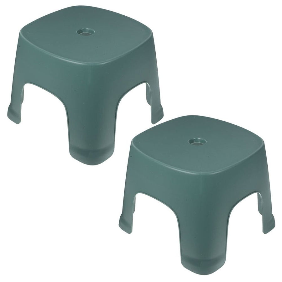 2-Pack Plastic Bathroom Step Stool for , Nonslip Footrest Stool for Kids’ Home Use and Safety