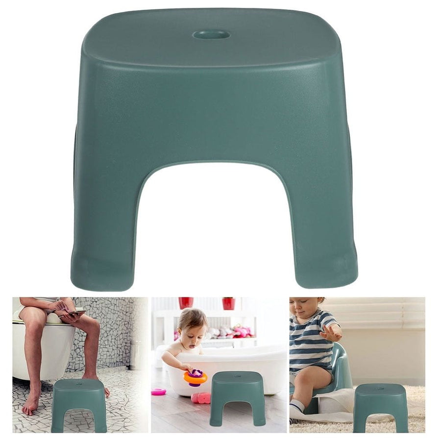 2-Pack Plastic Bathroom Step Stool for , Nonslip Footrest Stool for Kids’ Home Use and Safety