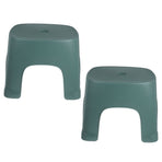 2-Pack Plastic Bathroom Step Stool for , Nonslip Footrest Stool for Kids’ Home Use and Safety