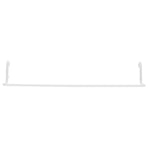 White Stainless Steel Pegboard Paper Towel Holder Rack for Workbench and Garage Organization