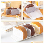 Heat Resistant Nonstick Parchment Paper, White, for Home Baking, Consistent Sizing, 200Pcs