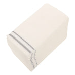 100Pcs Plated Silver Party Paper Napkins for Kitchen and Bathroom with Quick Liquid Absorption
