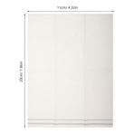 100Pcs Plated Silver Party Paper Napkins for Kitchen and Bathroom with Quick Liquid Absorption