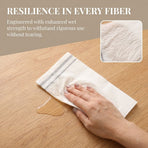 100Pcs Plated Silver Party Paper Napkins for Kitchen and Bathroom with Quick Liquid Absorption