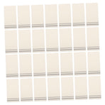 100Pcs Plated Silver Party Paper Napkins for Kitchen and Bathroom with Quick Liquid Absorption