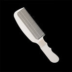 White Hair Styling Comb, PC Material, Lightweight Design for Easy Handling and Precise Hair Modeling